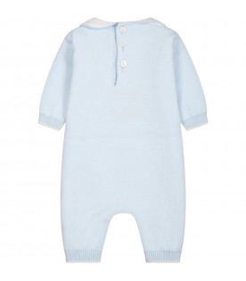 Light blue onesie for baby boy with "Love" writing
