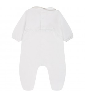 White onesie for baby kids with "Love" writing