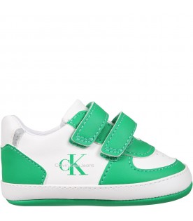 Sneakers multicolor for baby kids with logo