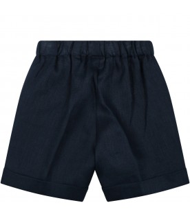 Blue shorts for baby boy