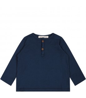 Blue shirt for baby boy