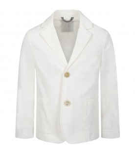 White jacket for girl