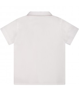 White shirt for baby boy