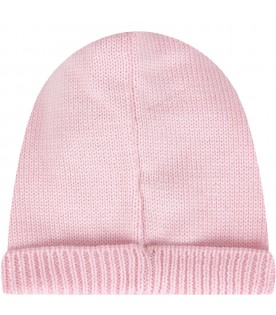 Cappello rosa per bambina