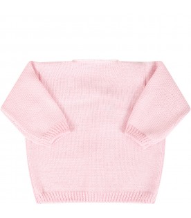 Pink cardigan for babygirl