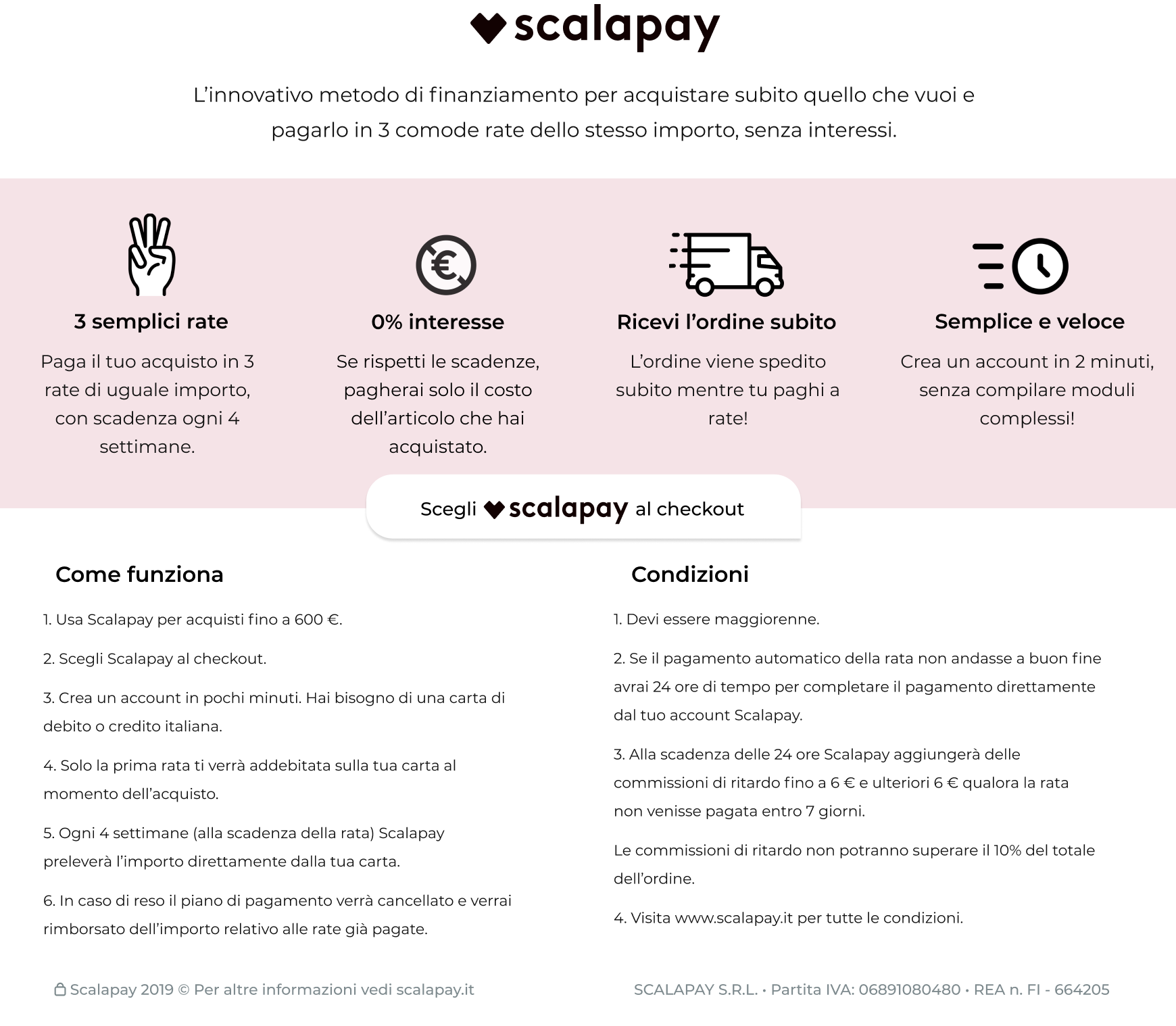 scalapay payment